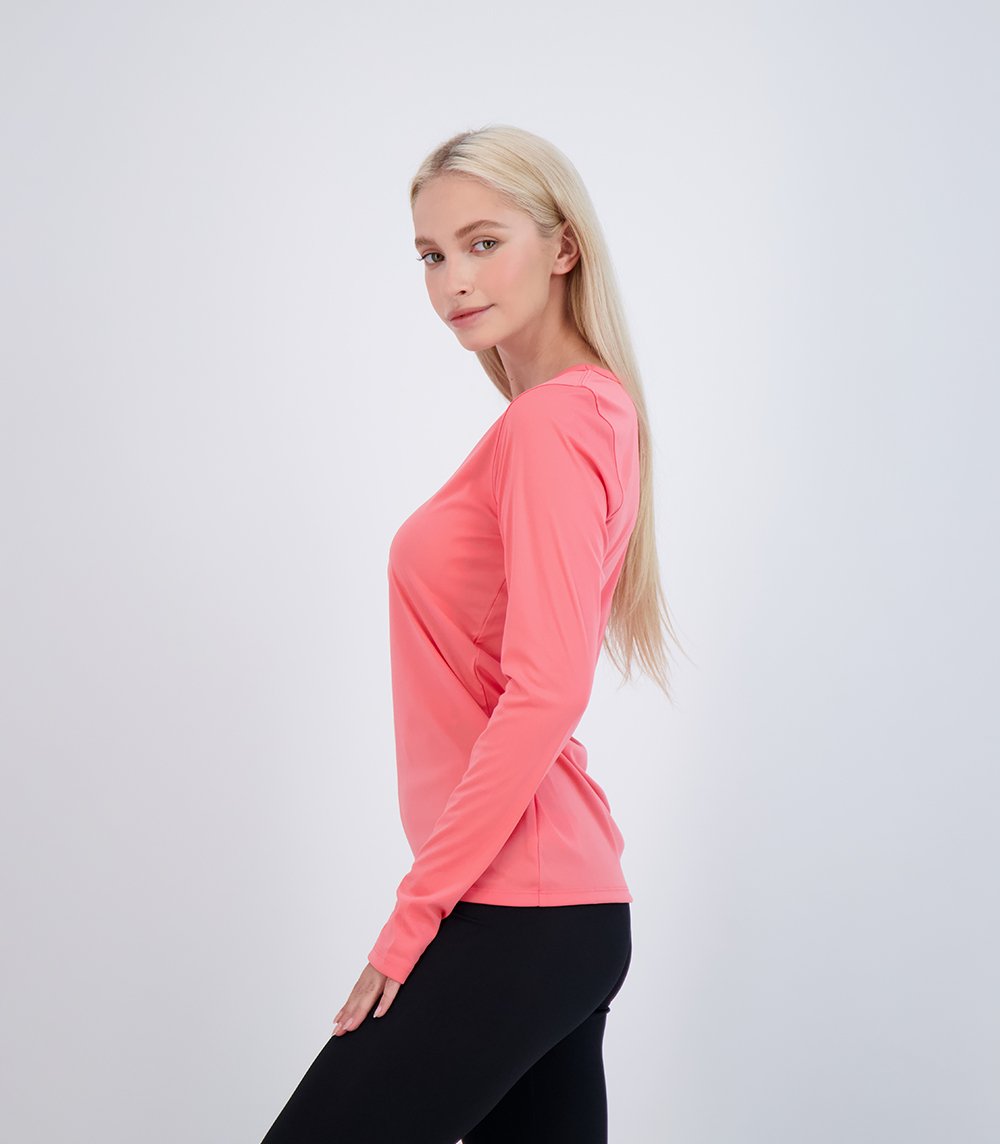 Bonita Ladies Long Sleeve V Neck (58127)