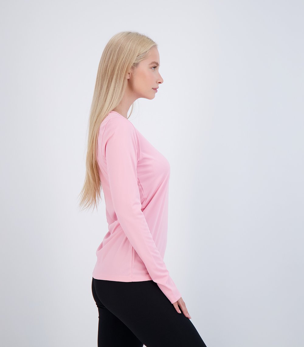 Bonita Ladies Long Sleeve V Neck (58127)