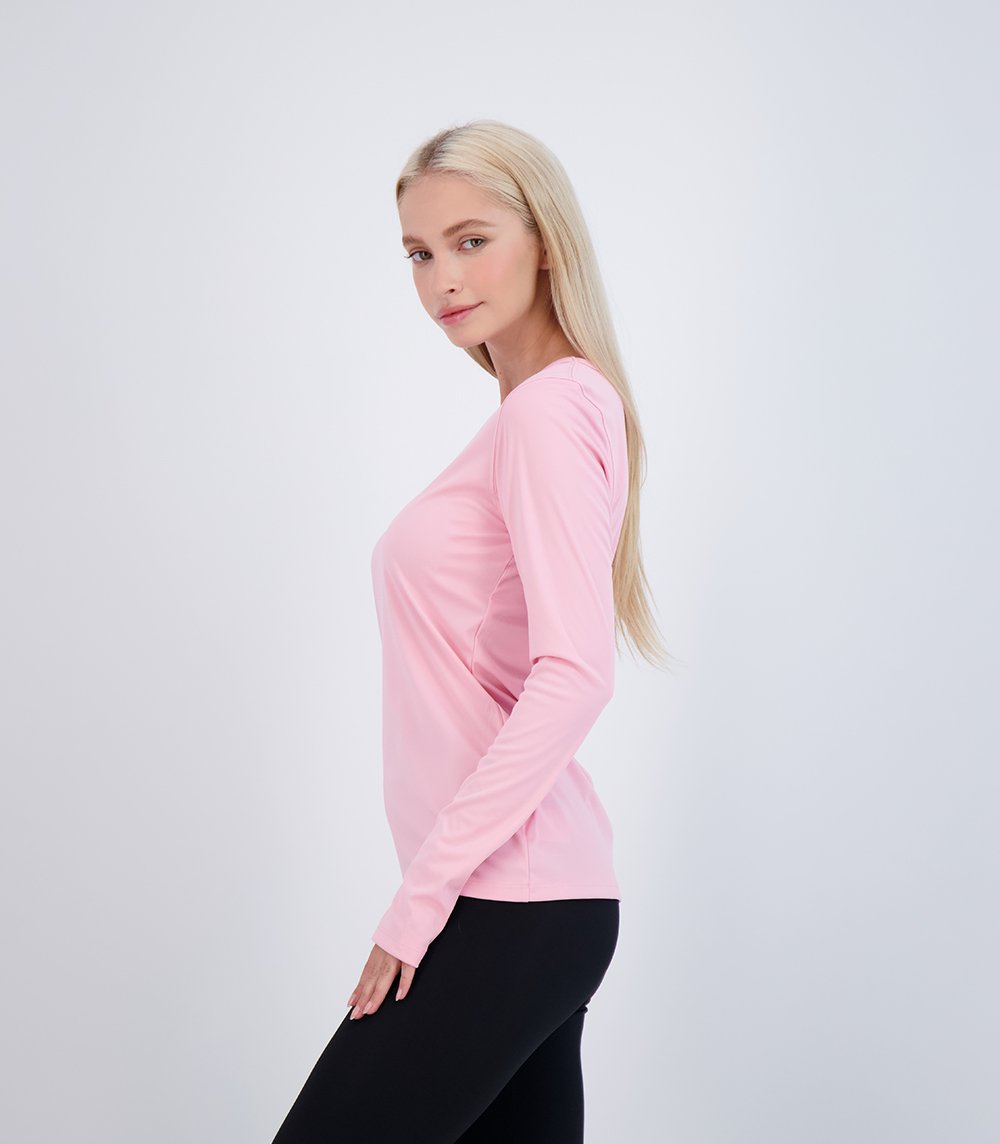 Bonita Ladies Long Sleeve V Neck (58127)