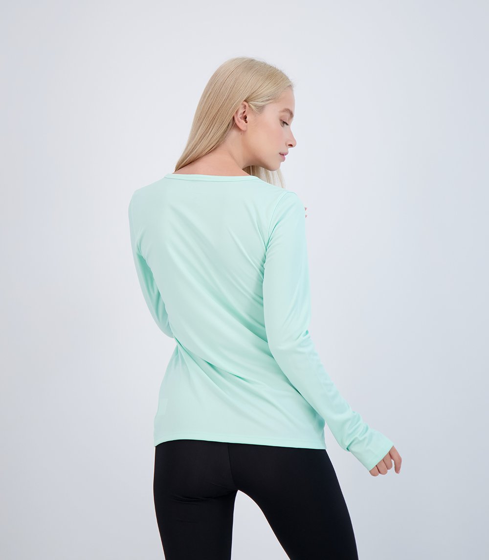 Bonita Ladies Long Sleeve V Neck (58127)