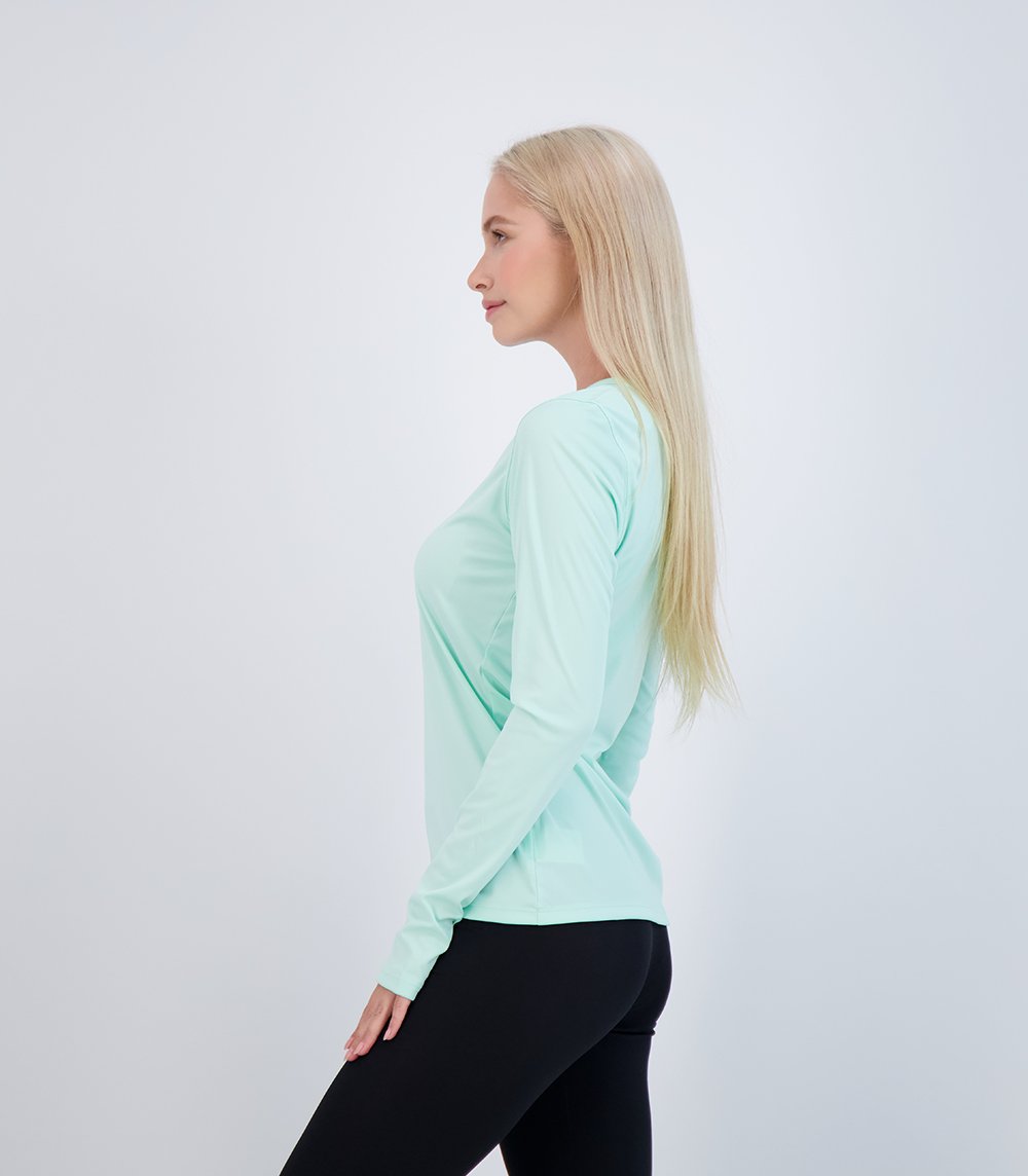 Bonita Ladies Long Sleeve V Neck (58127)