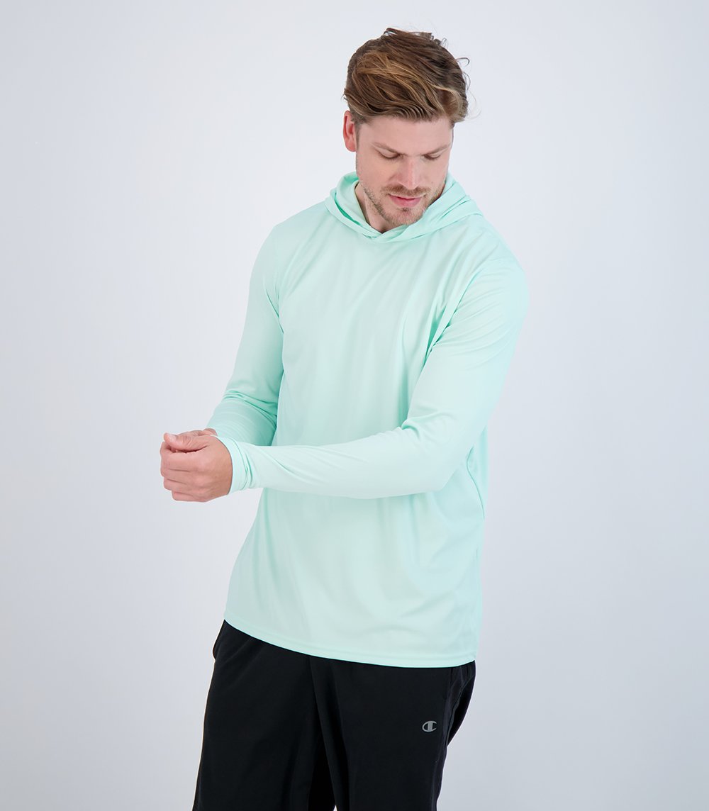 Teaser™ Mens Long Sleeve ProtectUV® Hoodie, Style 42927